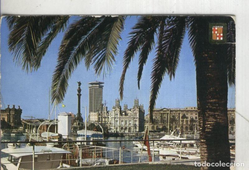 Postkarten: Postal 4477 : Barcelona: Colon desde el puerto - Varios