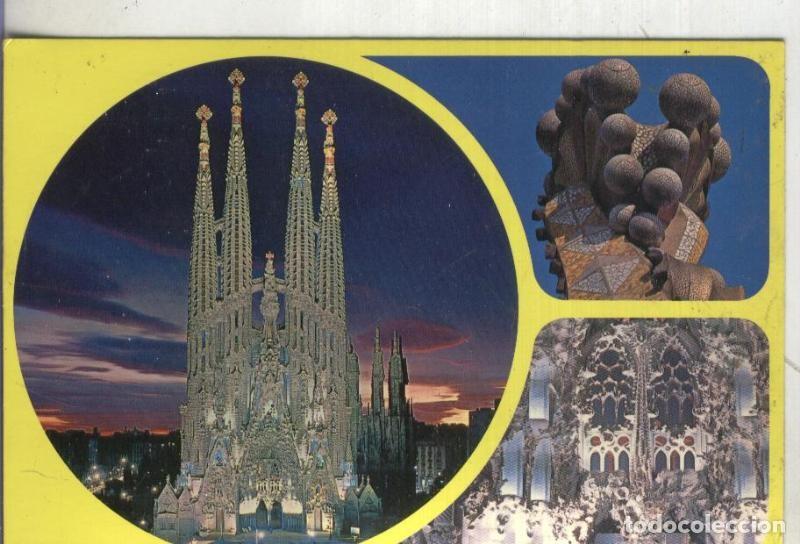 Postcards: Postal 4602: Sagrada Familia de Barcelona - Varios