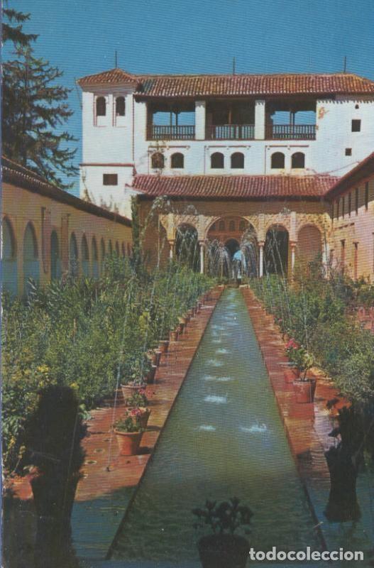 Postkarten: Postal 4992 : Patio de la acequia del generalife de Granada - Varios