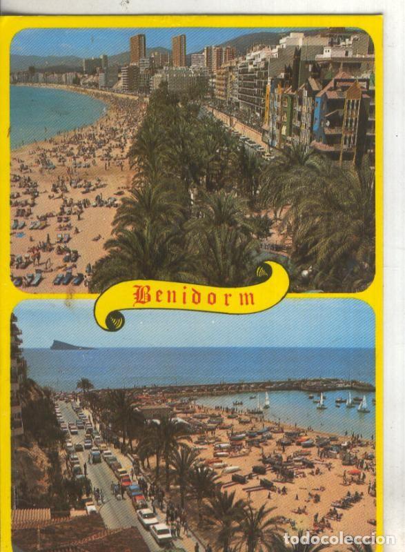 Postales: Postal 4718 : Playa de Poniente de Benidorm - Varios - Foto 1