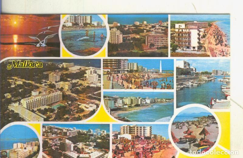 Postkarten: Postal 5023 : Vistas varias de Can Picafort en Mallorca - Varios