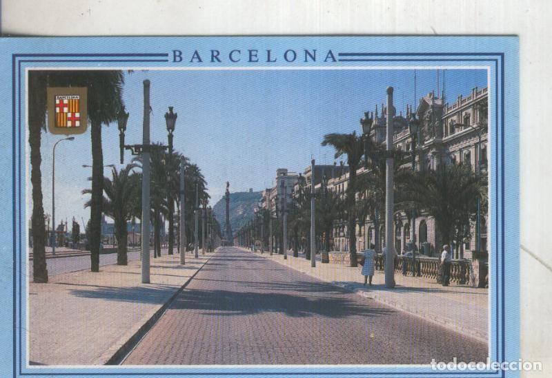 Cartoline: Postal 5412 : Paseo de Colon (Barcelona) - Varios