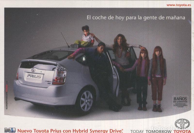 Postales: Postal 5740 : Publicitaria Nuevo Toyota Prius - Varios