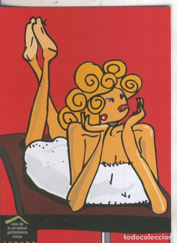 Postais: Postal 5808 : Publicitaria programacion agosto 2001, casa juventud, pamplona - Varios