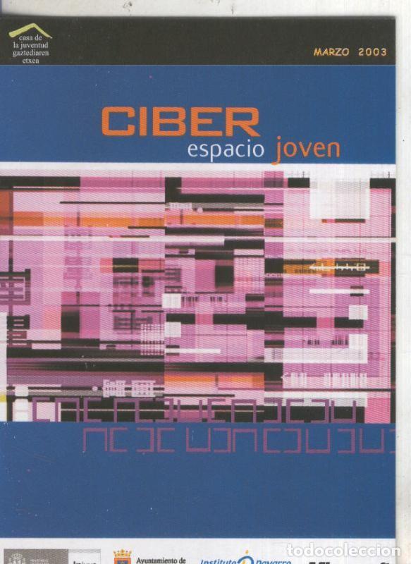 Postais: Postal 5834 : Publicitaria programacion marzo 2003,casa juventud, pamplona - Varios