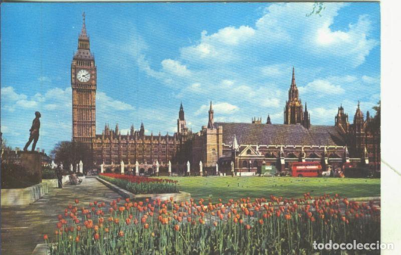 Postkarten: Postal 5558 : Big Ben and parliament Square, London - Varios