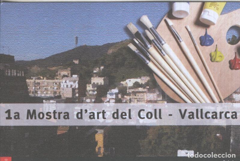 Postales: Postal 6070 : Publicitaria primera mostra art del Coll-Vallcarca, Barcelona - Varios