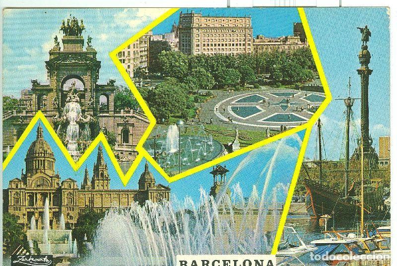 Postais: Postal 6095 : Vistas de Barcelona - Varios