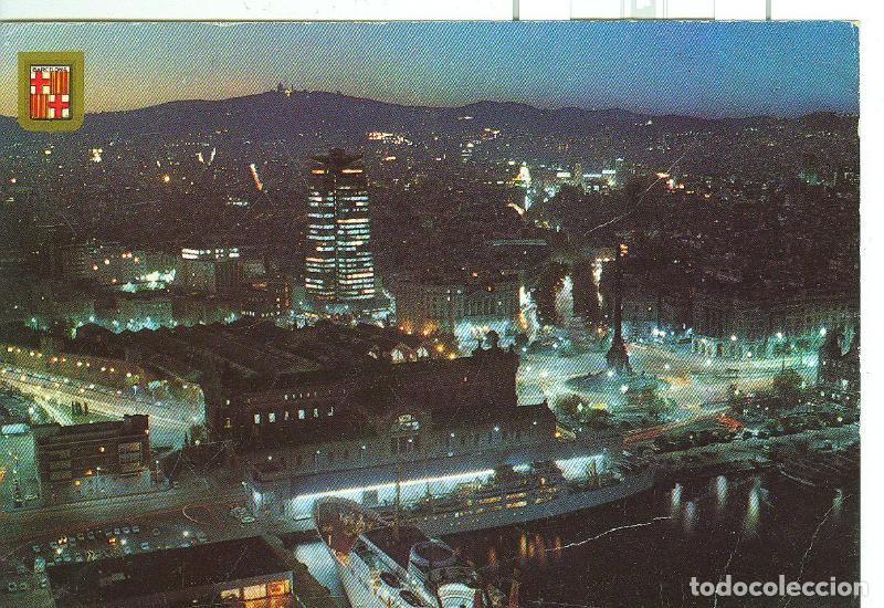 Postcards: Postal 6269 : Vista noctura Barcelona - Varios