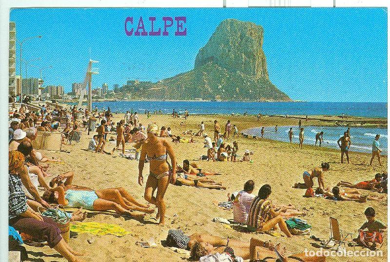 Postais: Postal 6126 : Playa y Pe&ntilde;on de Ifach, Calpe - Varios