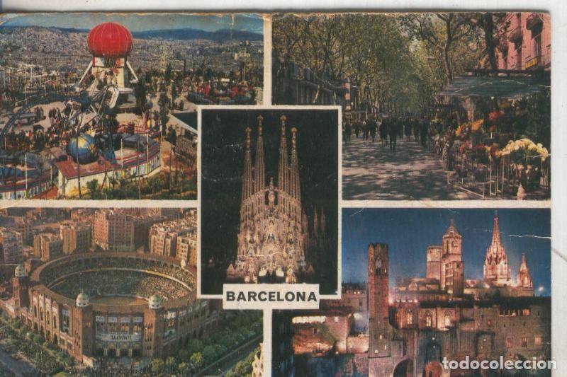 Cartoline: Postal 5975 : Vistas diversas de Barcelona - Varios