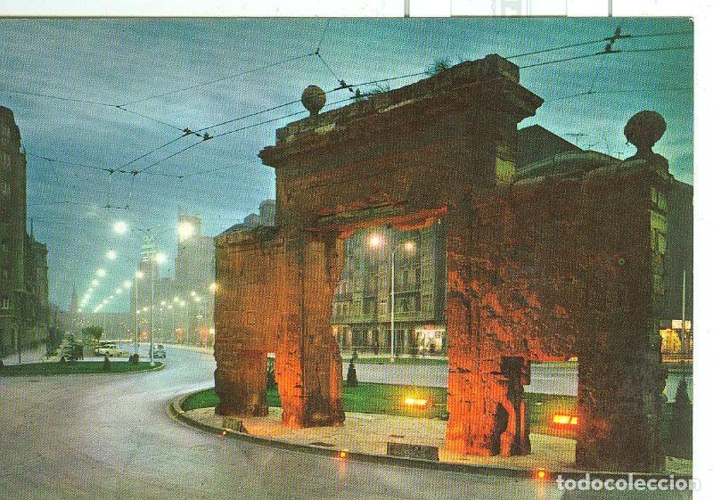 Postkarten: Postal 6389 : Vista Noctura Puerta del Carmen, Zaragoza - Varios