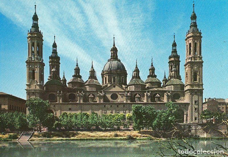 Cartoline: Postal 6369 : Fachada trasera de El Pilar, Zaragoza - Varios