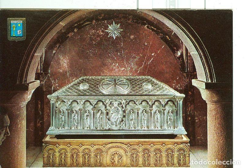 Postales: Postal 6544 : Catedral Santiago, Urna restos apostol Santiago - Varios