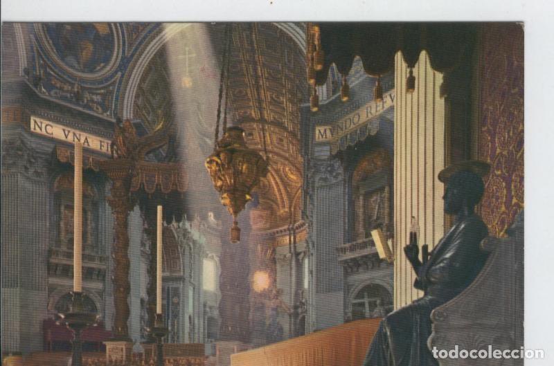 Cartoline: Postal 6681: Interior Basilica San Pedro, Roma - Varios