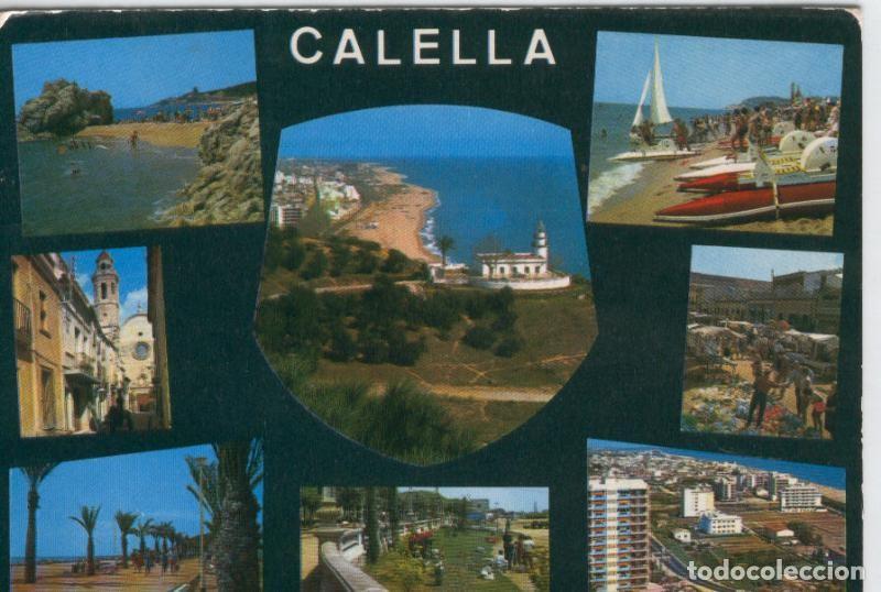 Postkarten: Postal 6795: Calella: vistas parciales - Varios