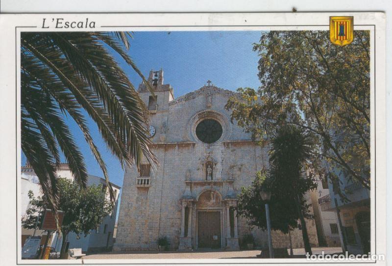 Postkarten: Postal 6755: La Escala, Girona ,Iglesia - Varios