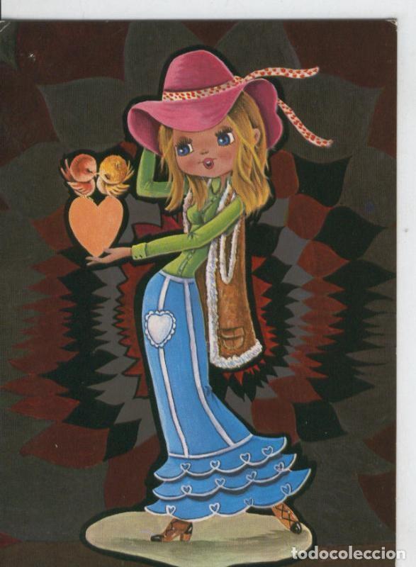Cartoline: Postal 6876: Dibujo infantil, ilustracion de Diego - Varios