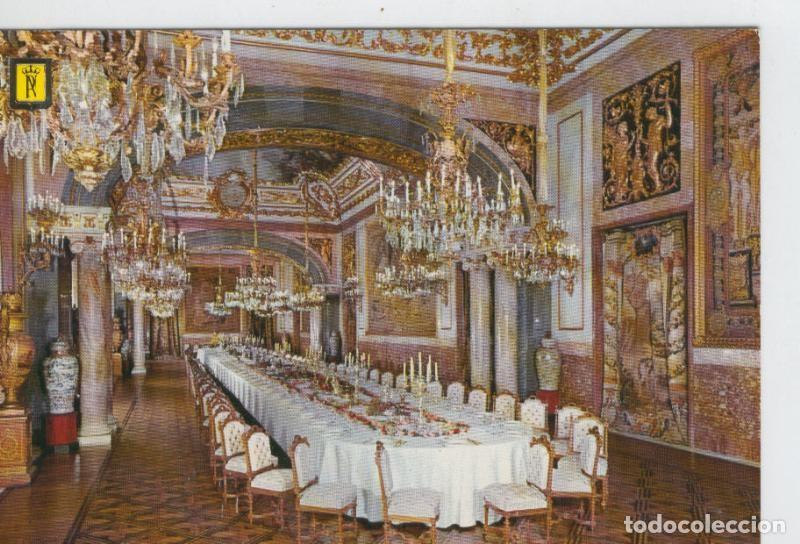 Postales: Postal 6711: Palacio Real, Comedor de Gala, Madrid - Varios