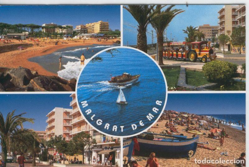 Postkarten: Postal 7401 : vistas varias de Malgrat de Mar - Varios