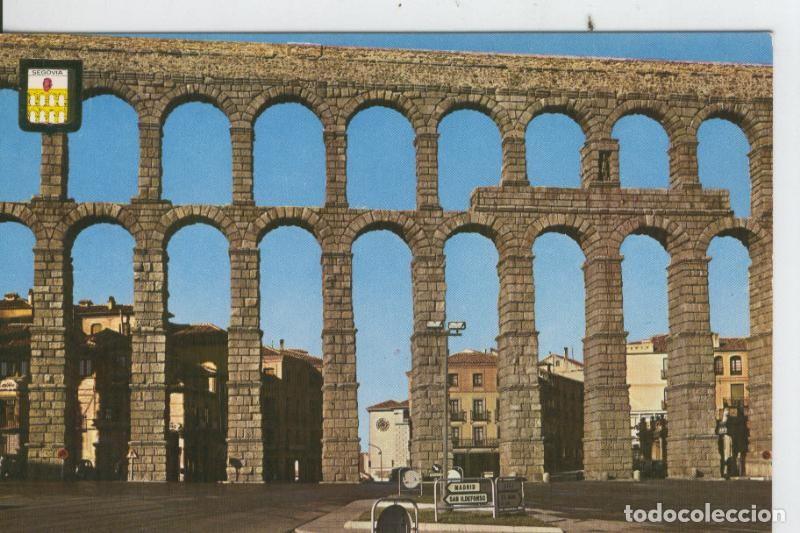 Postkarten: Postal 7201 : Segovia, Acueducto y plaza oriental - Varios