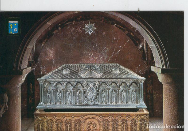 Postales: Postal 7079 : Urna del Apostol Santiago, catedral de Santiago - Varios