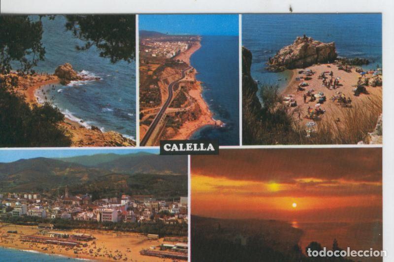 Postcards: Postal 07637 : Vistas de Calella, Barcelona - Varios