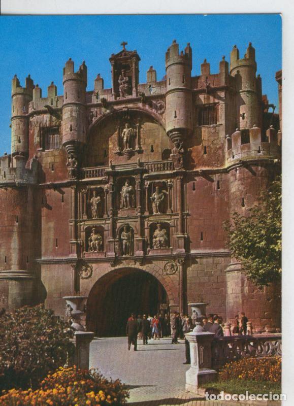 Postales: Postal 07566 : Arco y Puerta de Santa Maria, Burgos - Varios