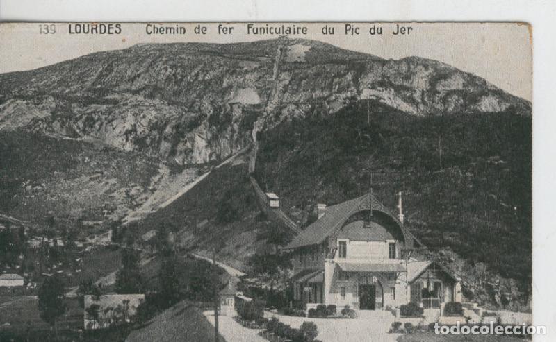 Postales: Postal B/N 0375 : Lourdes, Chemin de fer Funiculaire du pic du jer - Varios