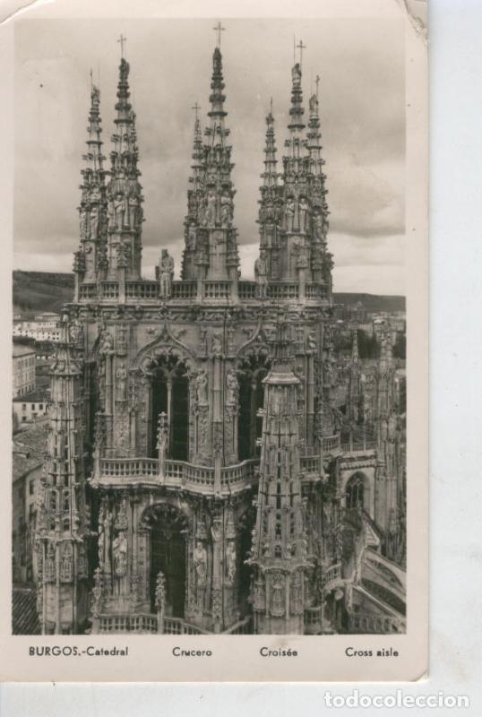 Postkarten: Postal B/N 0403 : Burgos, La Catedral, Crucero - Varios