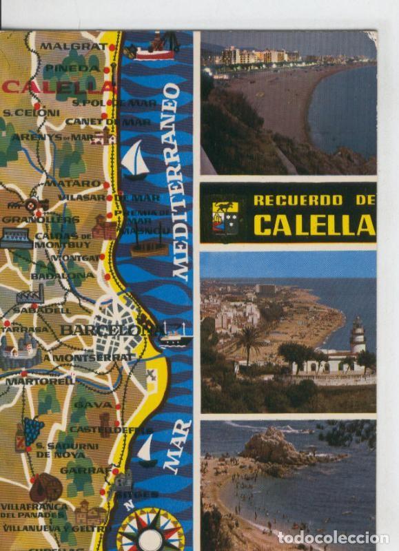 Postales: Postal 07514 : Vistas de Calella, Barcelona - Varios
