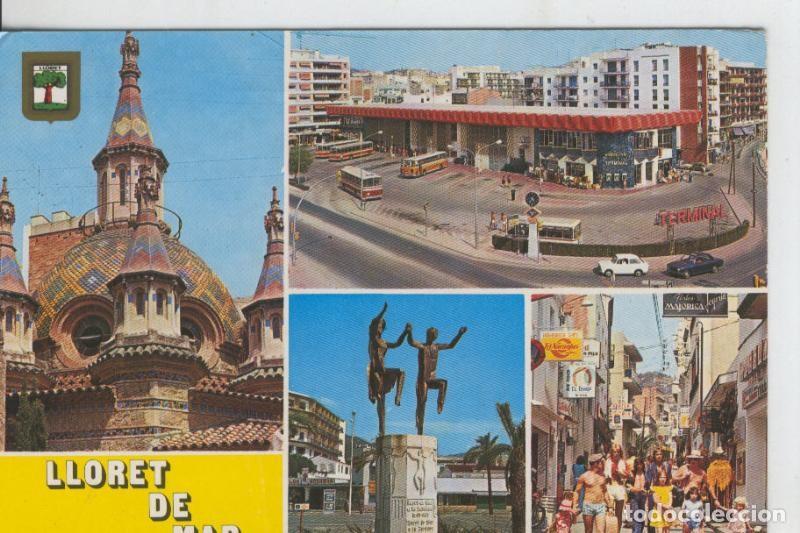 Postkarten: Postal 08032 : Lloret de Mar: vistas varias - Varios
