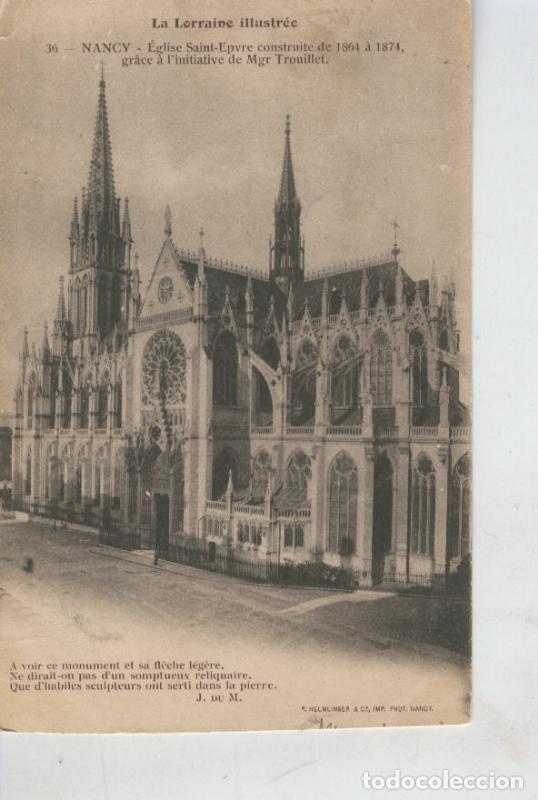 Postcards: Postal B/N 0476 : Nancy, Eglise Saint Epvre - Varios