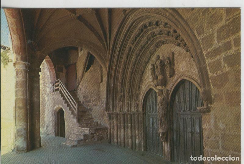 Postkarten: Postal 008488: Portada Gotica de la iglesia de San Juan en O&ntilde;a, Burgos - Varios