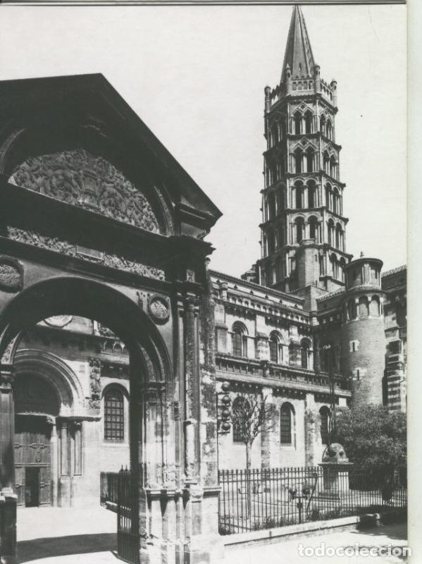 Postais: Postal 008336: Basilica Saint Sernin en Toulouse, Francia - Varios