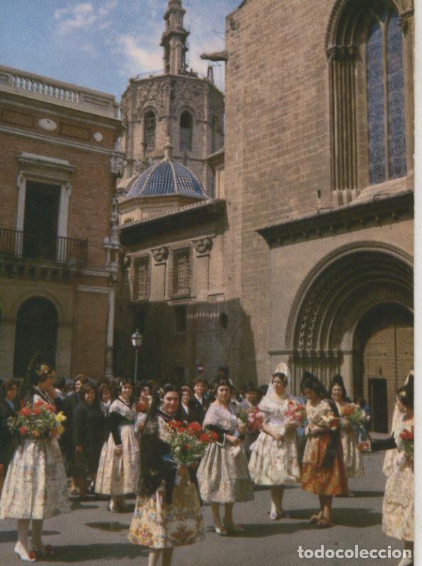 Cartoline: Postal 008380: Puerta de Liria en dia de Fallas de Valencia - Varios