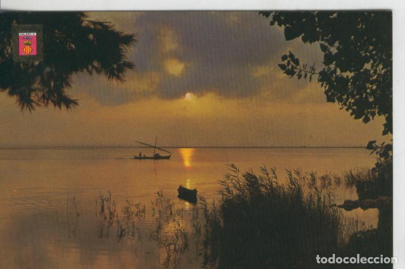 Postkarten: Postal 008422: Atardecer en al albufera de Valencia - Varios