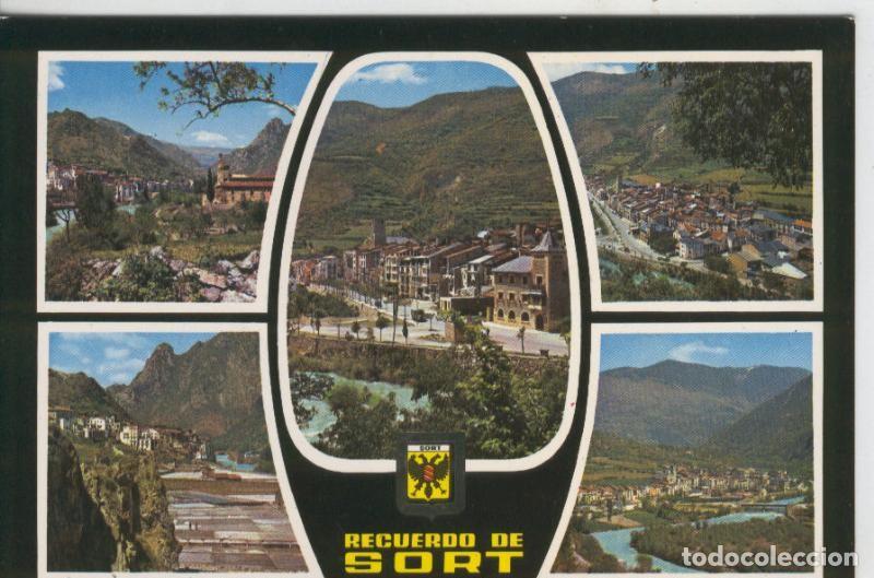 Postkarten: Postal 008234: Vistas varias de Sort, Lleida - Varios