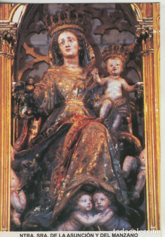 Cartoline: Postal 008961: Virgen Ntra Sra de la Asuncion y del Manzano, patrona de Fuenterrabia, Guipuzcoa - Va