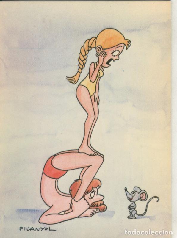 Postales: Postal 009113/13: Yoga por Picanyol modelo 20: Ganda Bherundasana - Varios