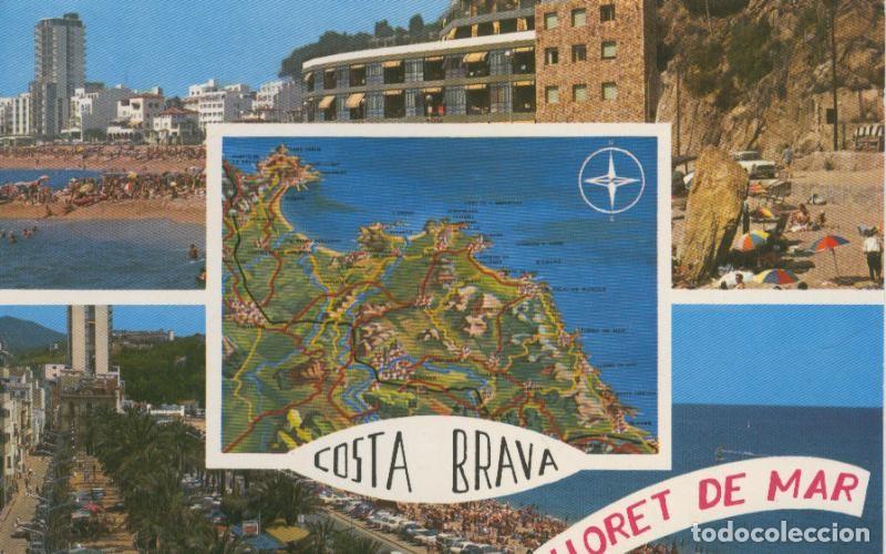 Postkarten: Postal 009183: Vistas varias de Lloret de Mar, Costa Brava - Varios