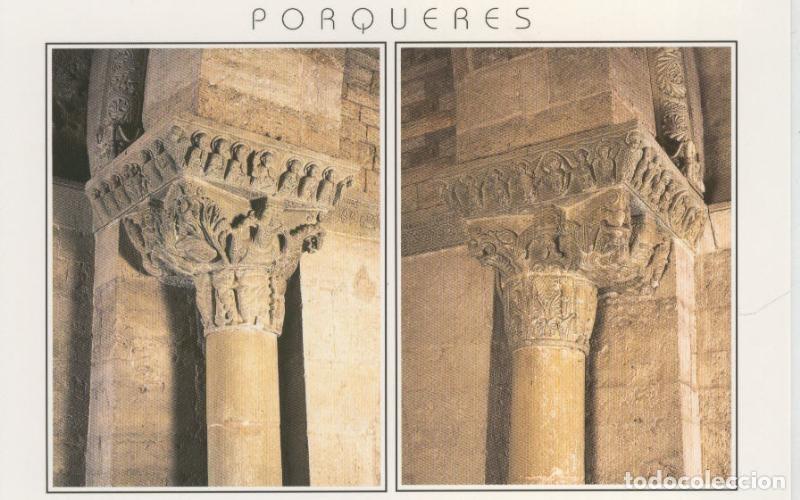 Postkarten: Postal 009191: Capitel de la Iglesia Romanica de Porqueres, Girona - Varios