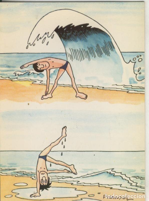 Cartoline: Postal 009113/10: Yoga por Picanyol modelo 02: Trikonasana - Varios
