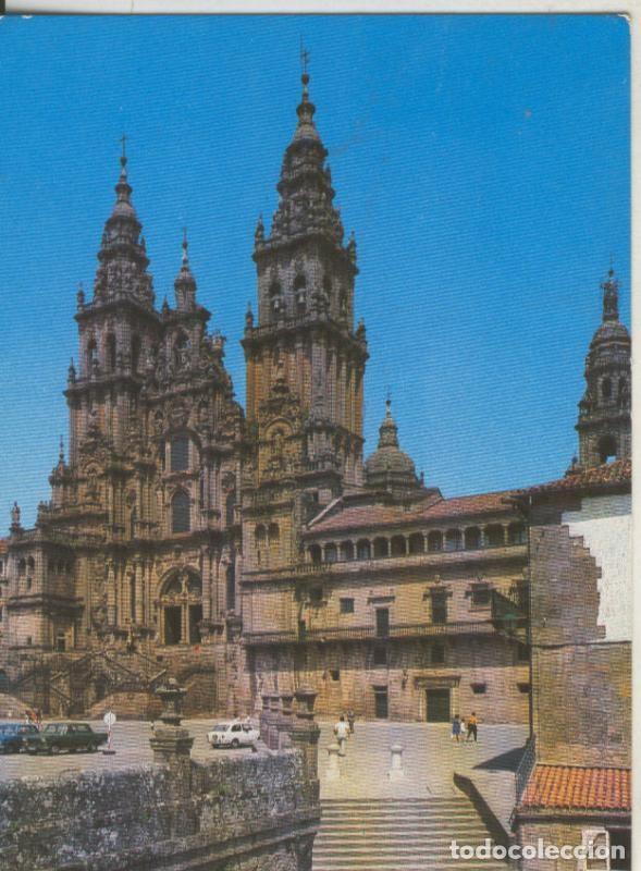 Postales: Postal 009378: Fachada del obradoiro de la catedral de Santiago de Compostela - Varios