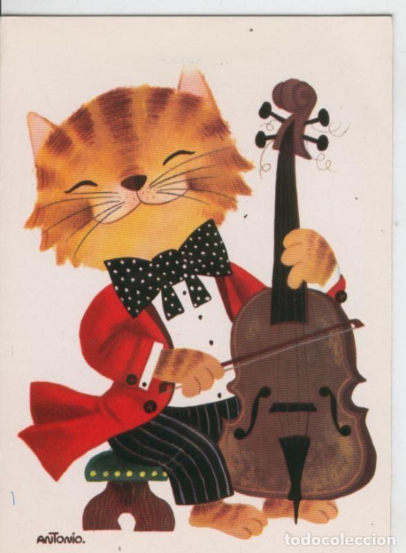 Postcards: Postal 006881: Dibujo infantil, ilustracion de Antonio - Varios