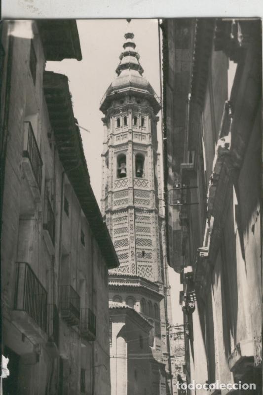 Postais: Postal 009626: Calle Gracia y Torre Santa Maria de Calatayud, Zaragoza - Varios