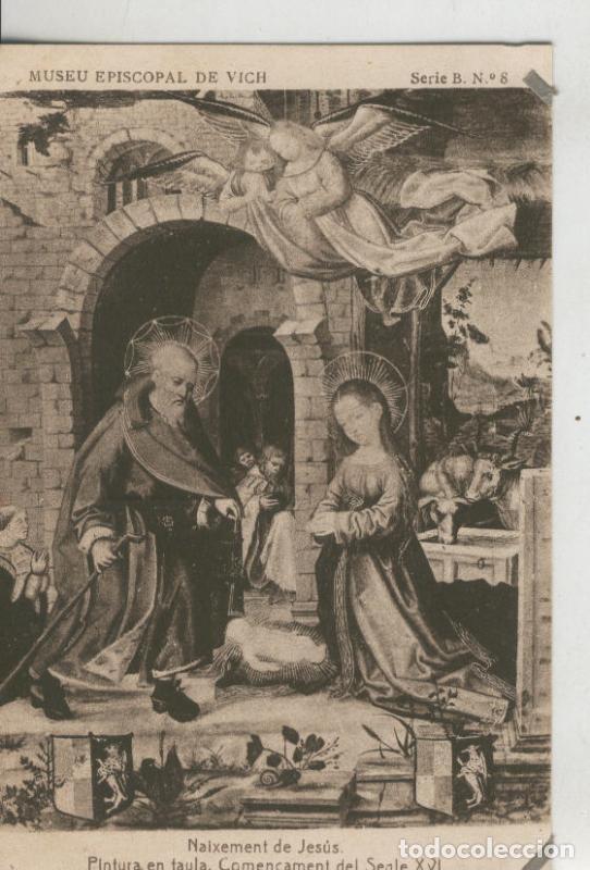 Postcards: Postal 010207: Vich: museo episcopal: naixement de Jesus - Varios