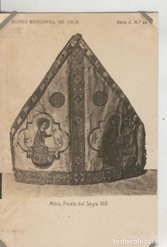 Postales: Postal 010217: Vich: museo episcopal: Mitra - Varios - Foto 1