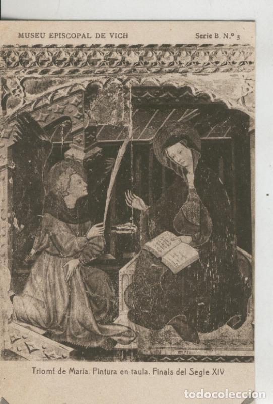 Cartoline: Postal 010220: Vich: museo episcopal: Triunfo de Maria - Varios