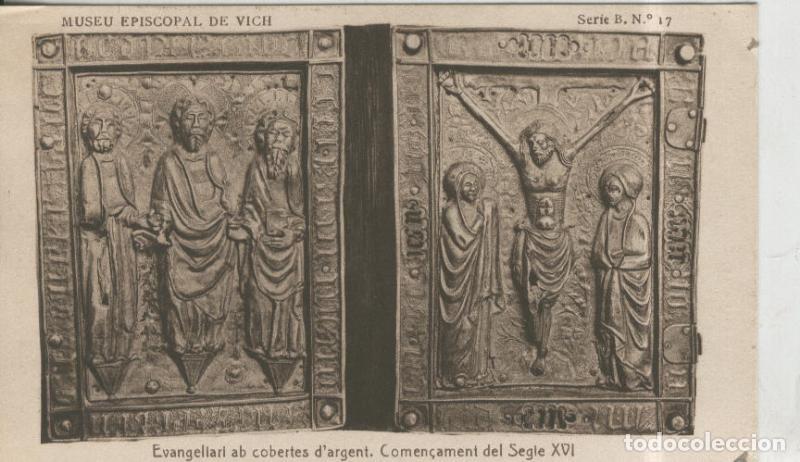 Postkarten: Postal 010241: Vich: museo episcopal: Evangeliari ab cobertes d&acute;argent - Varios